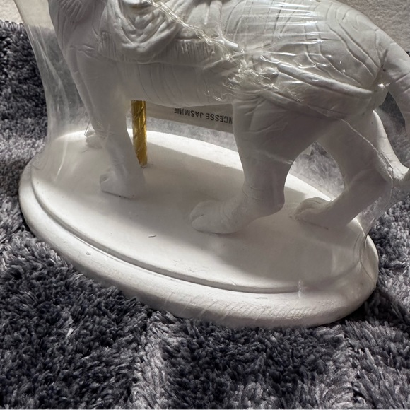 SALE!! DIY Creative crafts ready to paint plaster carousel tiger vintage - Picture 4 of 16